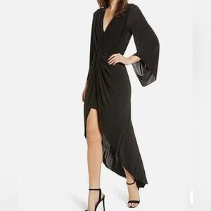 Misa Los Angeles Formal Black Dress